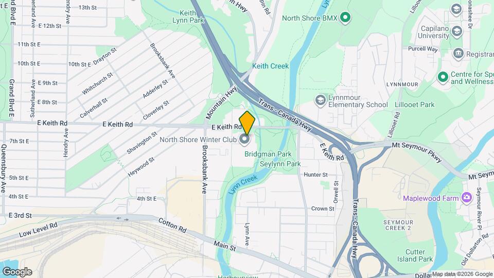 1327 E Keith Rd Map and Location Details