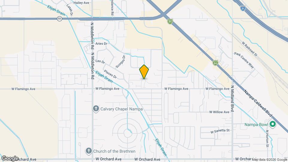 1594 S Pilar Wy Map and Location Details