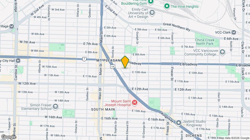 354 10th Ave E Map and Location Details