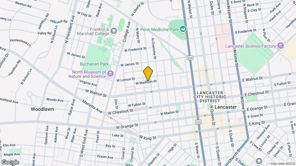 338 Lancaster Ave-Unit -1 Map and Location Details
