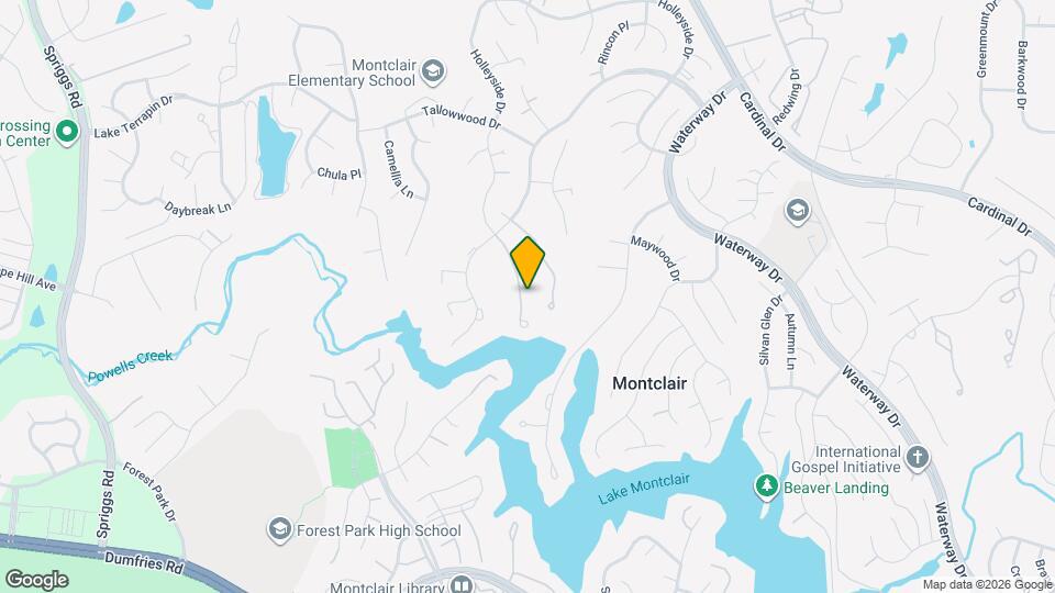 15255 Streamside Ct Map and Location Details