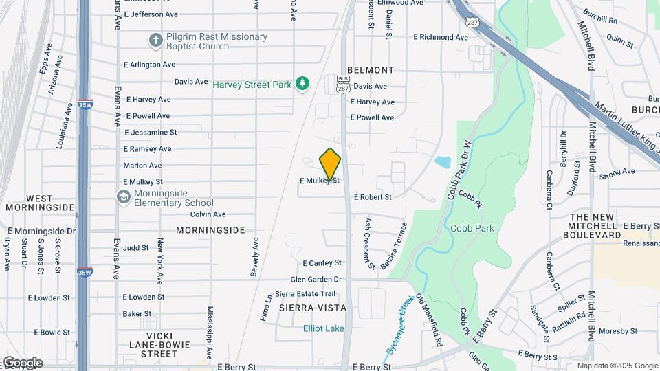 1500-1502 E Mulkey St Map and Location Details