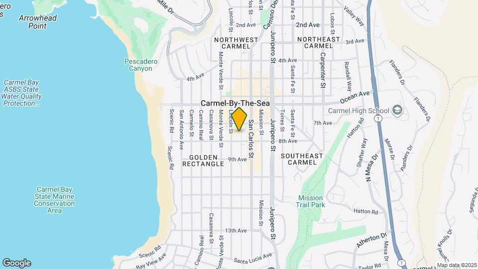 1 Dolores St Map and Location Details