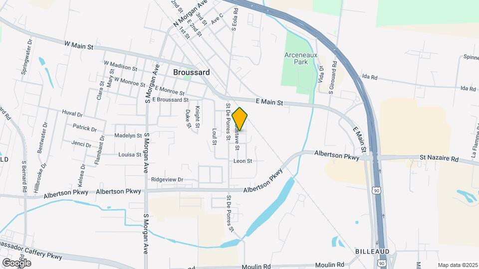 221 Gustave St Map and Location Details