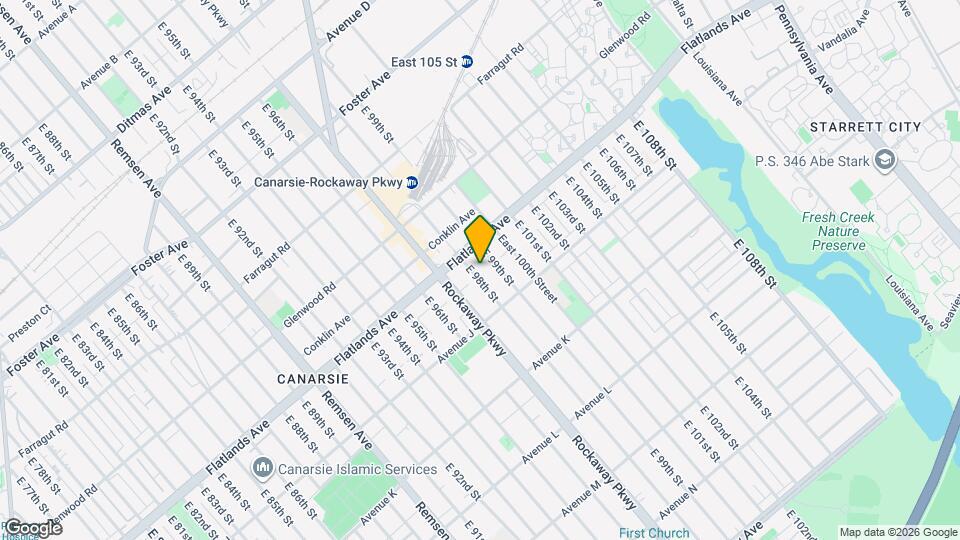 1141 E 98th St Map and Location Details