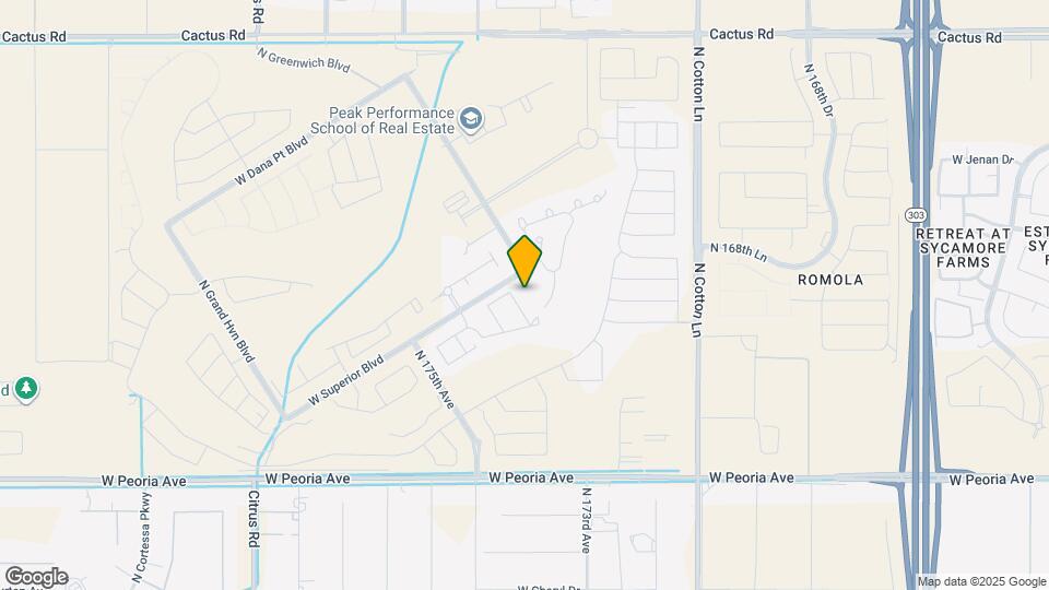 11249 N Blakely St Map and Location Details