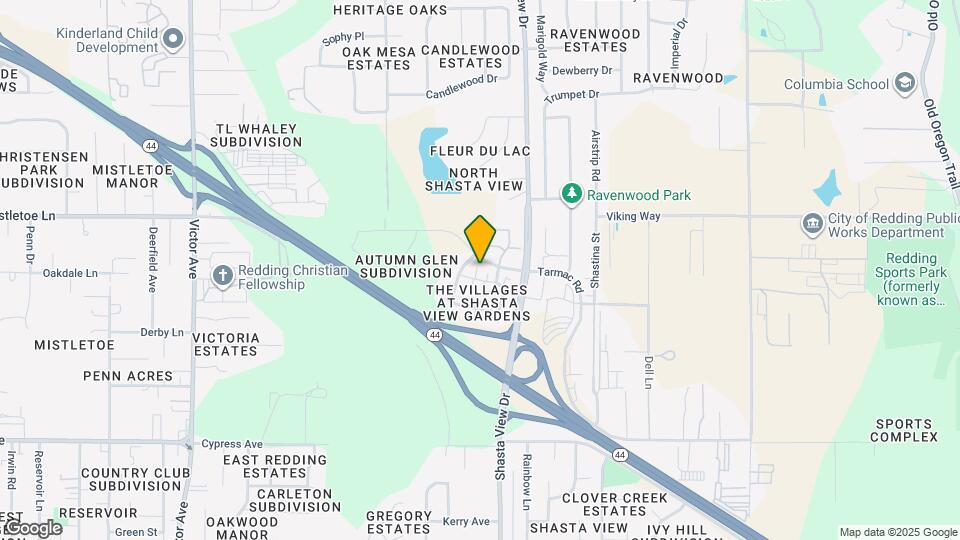 2352 la Villa Way Map and Location Details