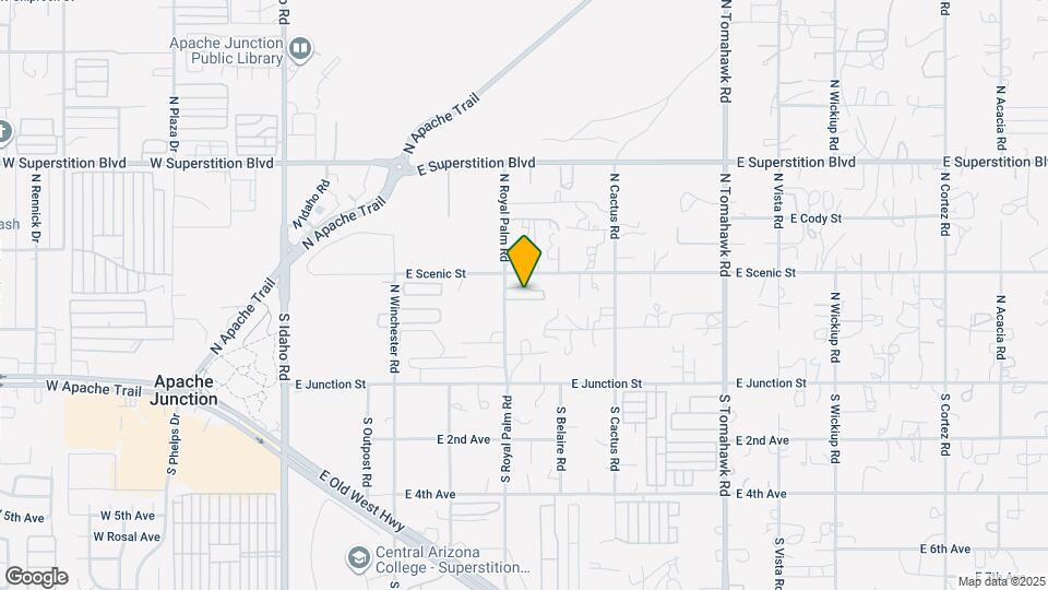 349 N Royal Palm Rd Map and Location Details