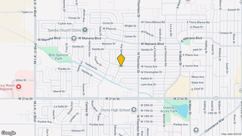 2421 Duckworth Ave Map and Location Details