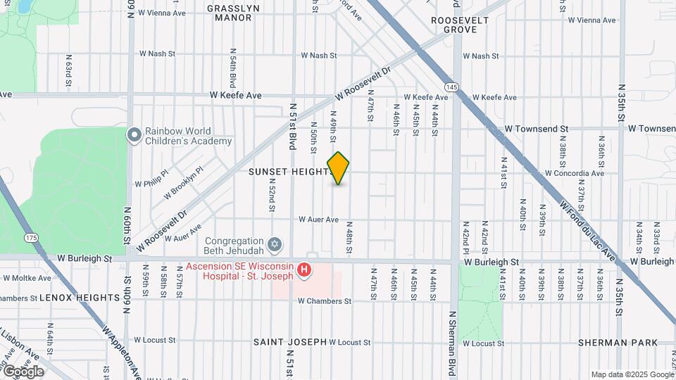 3260 N 49th St Map and Location Details