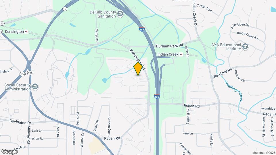 3810 Kensingwood Trace Map and Location Details