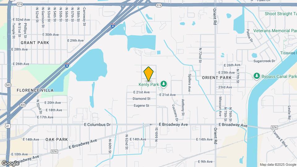 6512 E 23rd Ave Map and Location Details