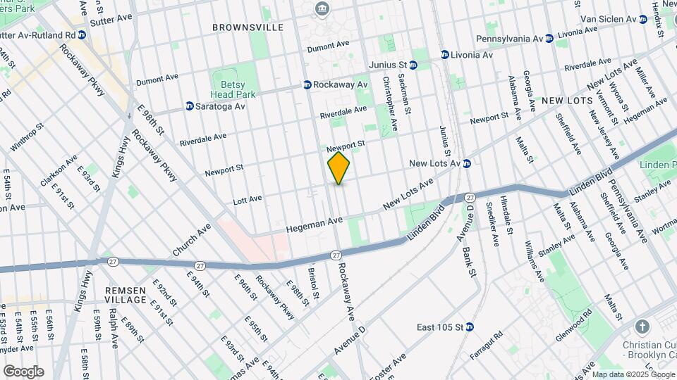 492 Thatford Ave-Unit -1A Map and Location Details