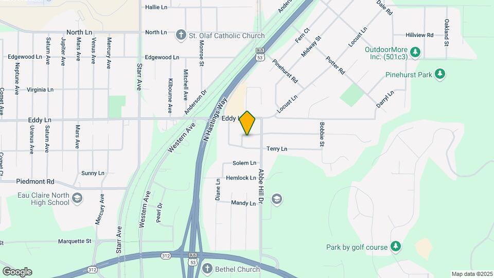2925 Leslie Ln, Unit 1 Mapa y Detalles de la Ubicación