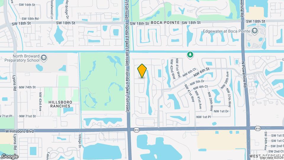 4734 NW 5th Ct Map and Location Details