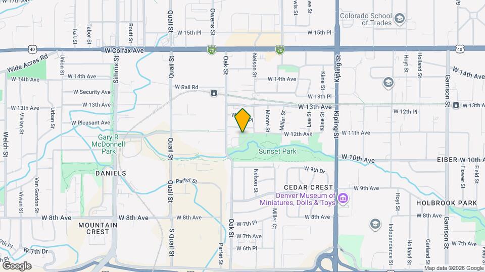 1074 Oak Cir, Unit 3 Map and Location Details