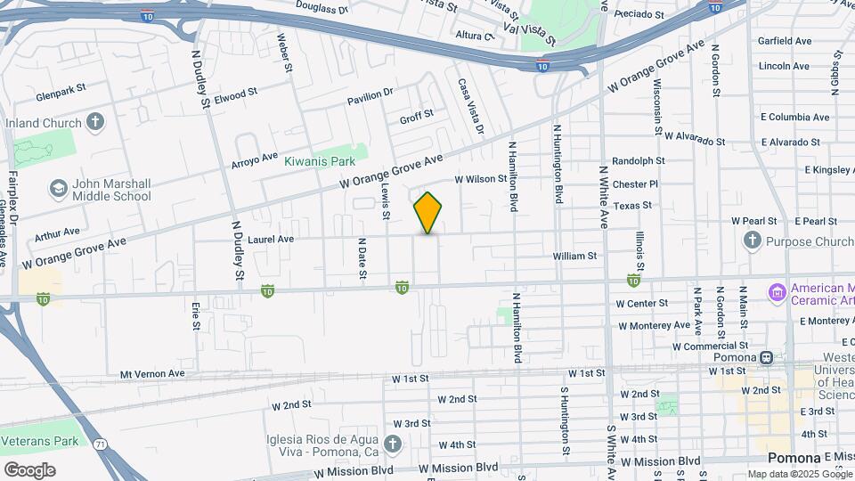 1046 Laurel Ave Mapa y Detalles de la Ubicación