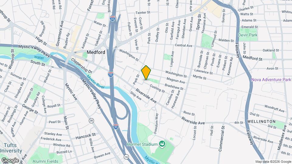 33 Thatcher St, Unit 2 Map and Location Details