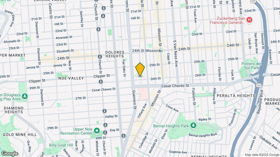 3612-3616 26th St Map and Location Details