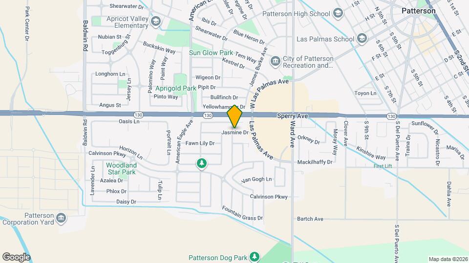 1129 Jasmine Dr Map and Location Details