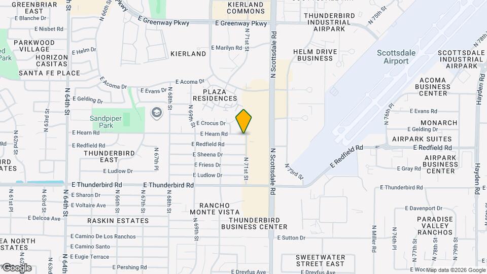 7043 E Hearn Rd Mapa y Detalles de la Ubicación