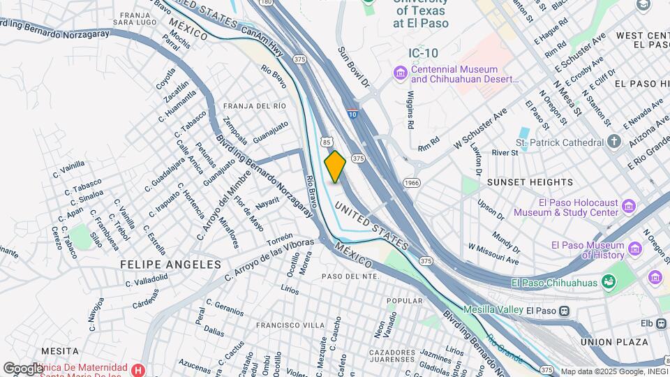 1836 W Paisano Dr Mapa y Detalles de la Ubicación