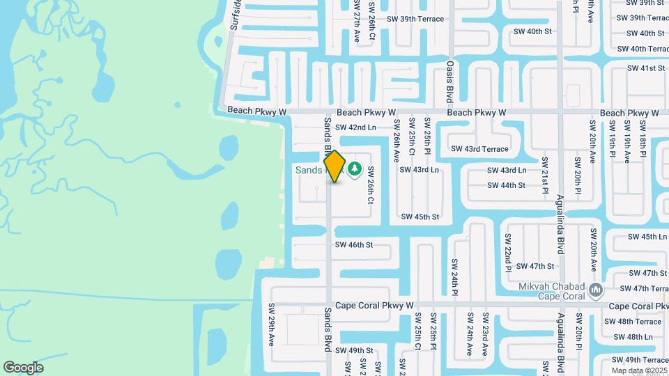 4343 Sands Blvd Map and Location Details