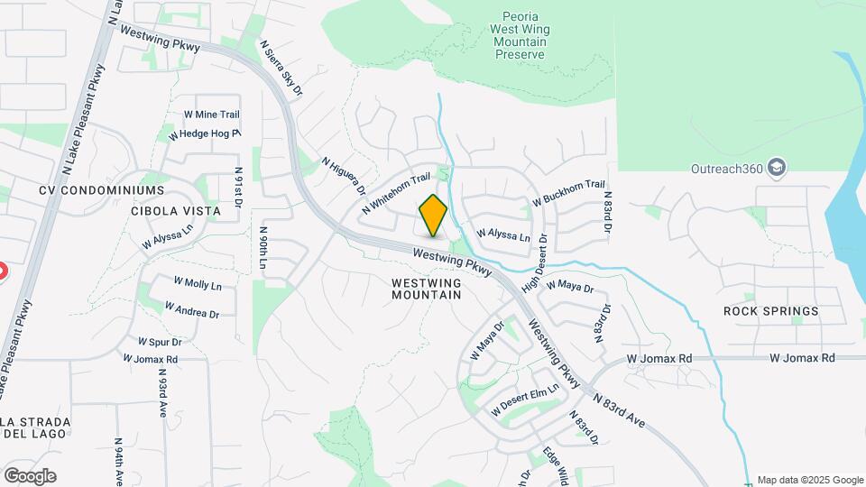 8613 W Bajada Rd Map and Location Details