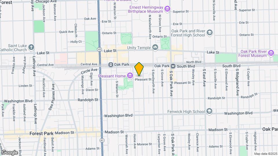 934 Pleasant St Map and Location Details