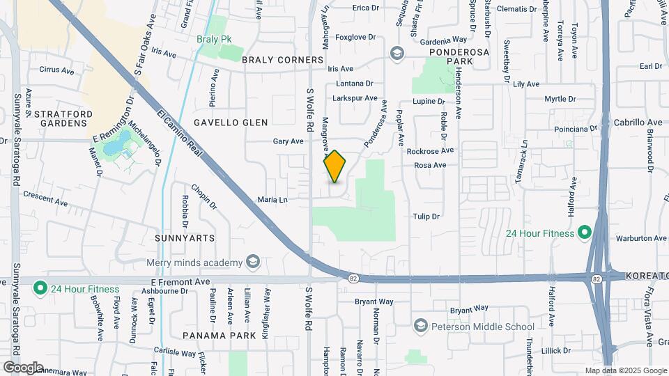 986 Mangrove Ave Map and Location Details