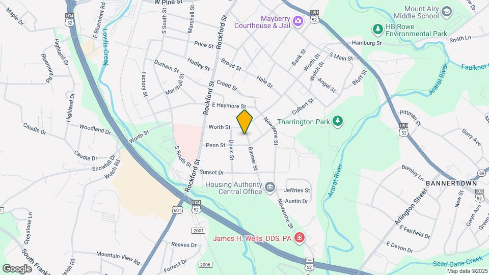 816 Banner St Mapa y Detalles de la Ubicación