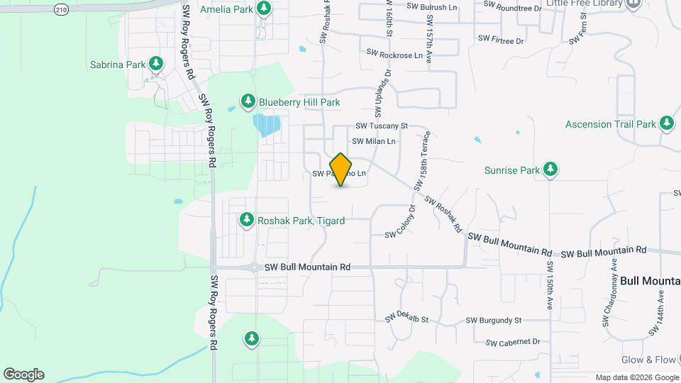16210 SW Cameron Ct Map and Location Details