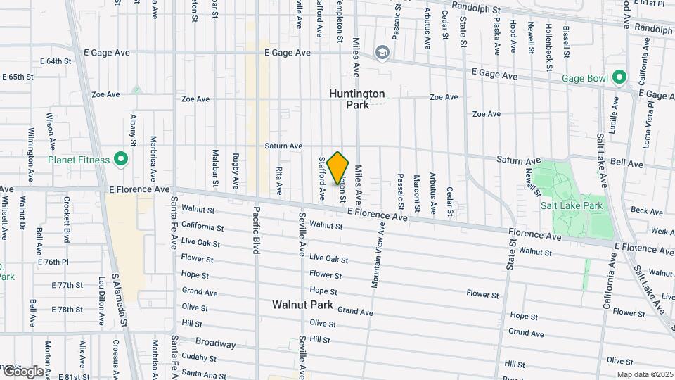 7039 Templeton St Map and Location Details
