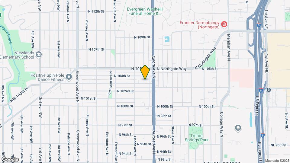 938 103rd St Map and Location Details