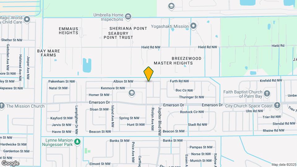 1399 Medina Ave NW Map and Location Details