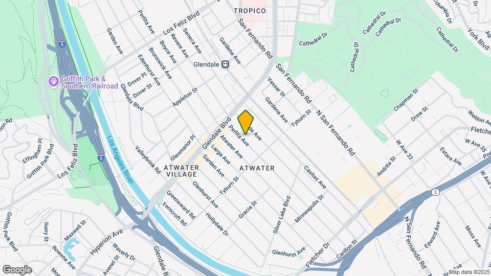 3461 Perlita Ave Map and Location Details