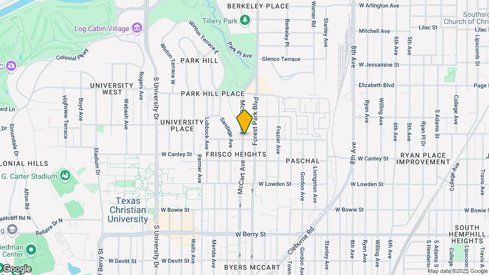 2641 McCart Ave Map and Location Details