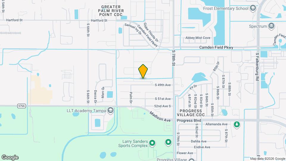 7324 Spring Snowflake Ave Map and Location Details