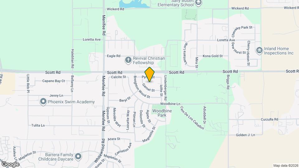 33087 Rose Quartz Cir Mapa y Detalles de la Ubicación