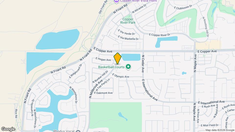 10793 N Tea Party Ln Map and Location Details