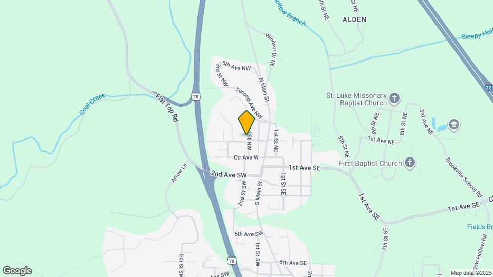 108 2nd St NW Map and Location Details