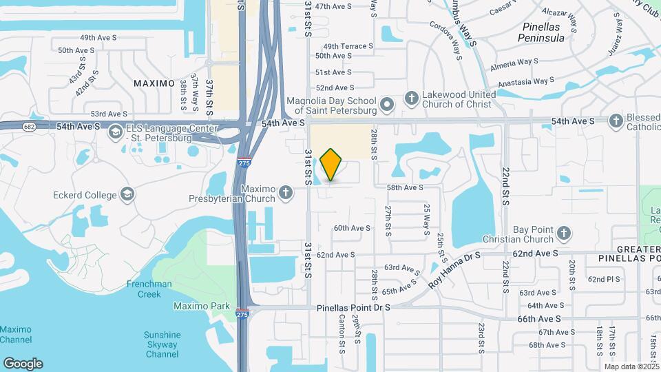 3001 58th Ave S Mapa y Detalles de la Ubicación