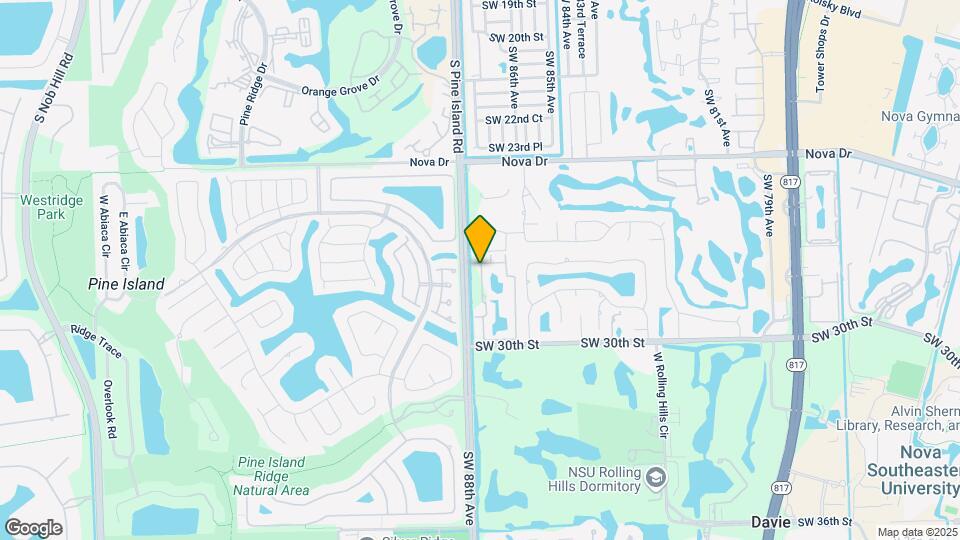 2811 SW 87th Terrace Map and Location Details