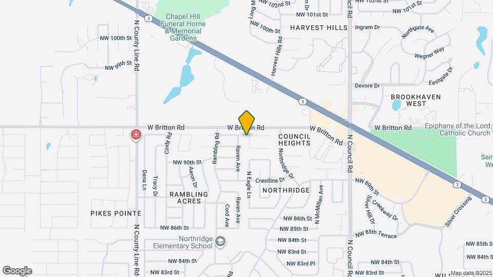 9217 N Eagle Ln Map and Location Details