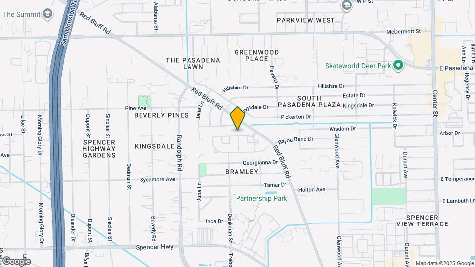 6413 Dawson Creek Dr Map and Location Details