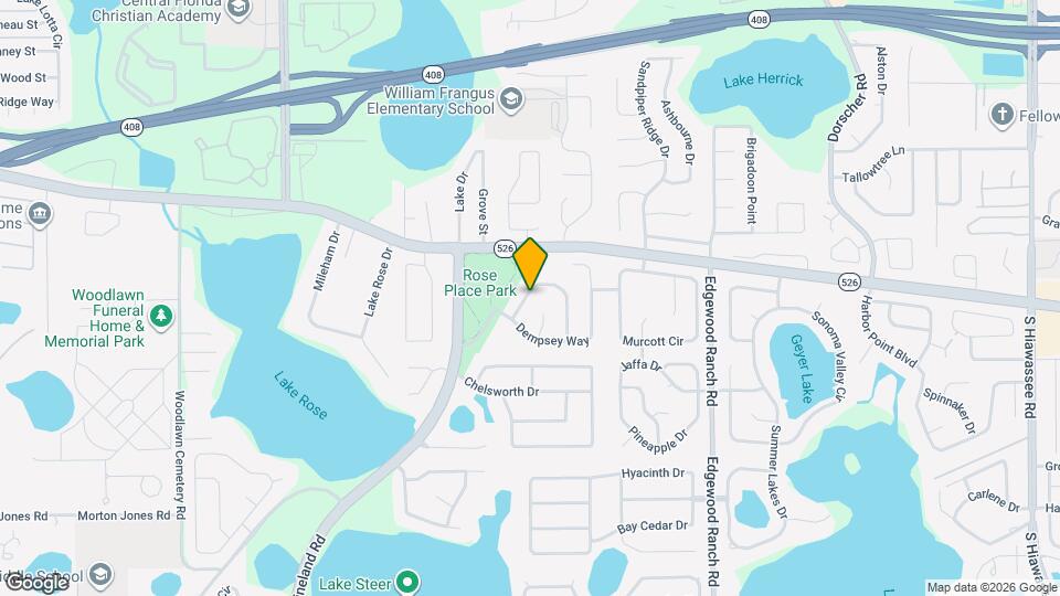 8120 Lesia Cir Map and Location Details