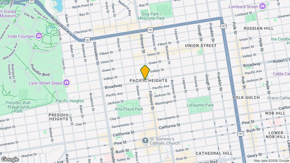 2336 Broadway Map and Location Details