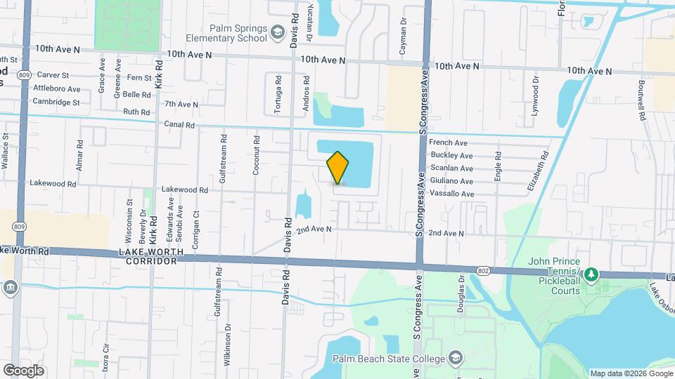 4702 Waterview Cir Map and Location Details