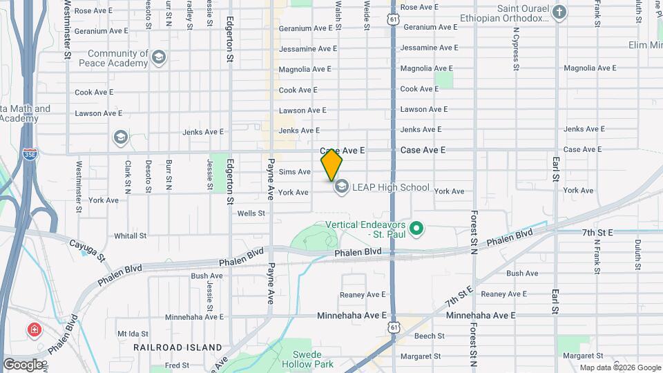 731 York Ave, Unit 1 Map and Location Details