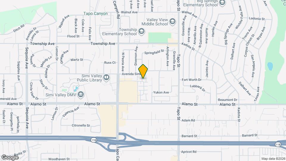 2982 Arbolitos Ln Map and Location Details